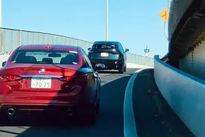 El nuevo Nissan Ariya, grabado en un vídeo espía en pruebas por Japón