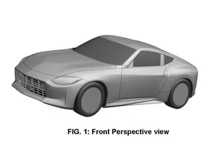 Los bocetos de patente del Nissan Z revelan su diseño definitivo