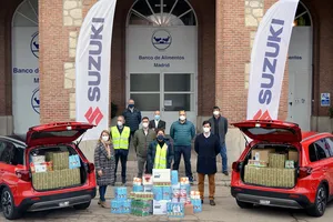 Suzuki dona 3.170 kilos de comida al Banco de Alimentos con la iniciativa Litros X Kilos