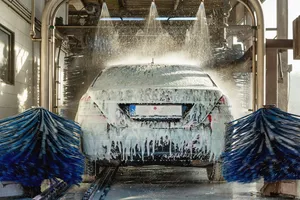 Toyota patenta un sistema de lavado automático para coches autónomos