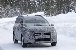Primeras fotos espía del crossover relevo de los Dacia Lodgy y Logan MCV que llega en 2022
