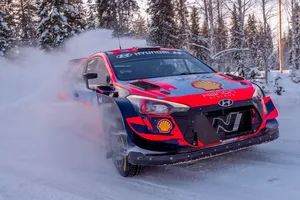 Hyundai Motorsport también arranca los test previos al Arctic Rally