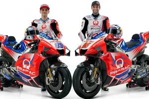 Jorge Martín y Johann Zarco ya lucen los colores del Pramac Racing