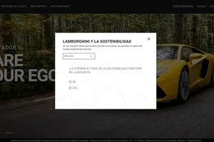 Los futuros híbridos o eléctricos de Lamborghini dependen de una encuesta