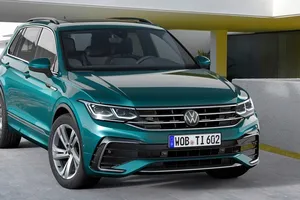 Alemania - Enero 2021: El Volkswagen Tiguan regresa al podio