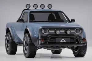 El Alpha Wolf es un agresivo pick-up eléctrico de estilo rabiosamente retro