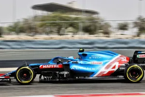 Gran primer día de Alpine F1 y Ocon: «Justo lo que necesitas en un día de test»