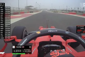 Sainz debuta con el Ferrari SF21 en el test de Bahréin: «Un poco impaciente, no mentiré»