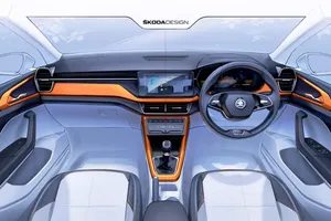 Nuevos teasers del Skoda Kushaq avanzan el interior del SUV para India