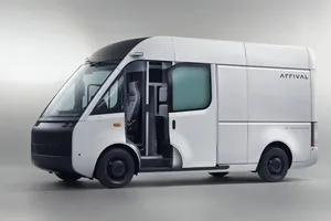 Arrival presenta su furgoneta eléctrica de aluminio y materiales compuestos