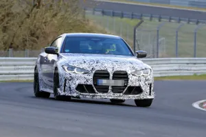 Los prototipos del BMW M4 CSL ya están siendo exprimidos en Nürburgring