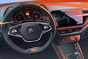 El renovado interior del nuevo Skoda Fabia 2021, un coche más conectado y digital