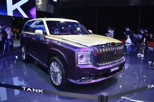 El nuevo TANK 800 concept es la versión china del Rolls-Royce Cullinan