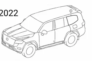 Las patentes del Toyota Land Cruiser 300 filtran la presencia de un botón GR