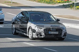 Nuevas fotos espía del Audi A8 Facelift 2022, cazado en las cercanías de Ingolstadt