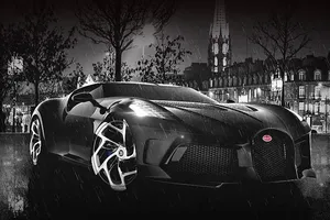 El exclusivo Bugatti La Voiture Noire debutará oficialmente a finales de mayo