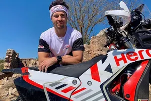 Franco Caimi cambia Yamaha por Hero con el Dakar 2022 en el punto de mira