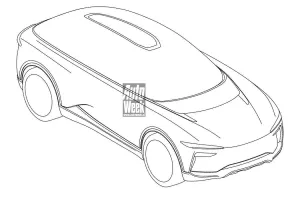El super-SUV de Pininfarina filtrado al completo por sus bocetos de patente