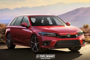 Este es el aspecto del Honda Civic Tourer 2022 que no va a llegar al mercado