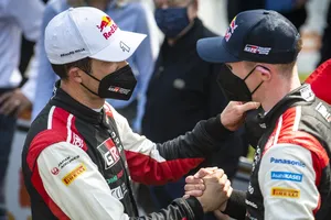 Sébastien Ogier, Elfyn Evans y Kalle Rovanperä, a por todas en Portugal