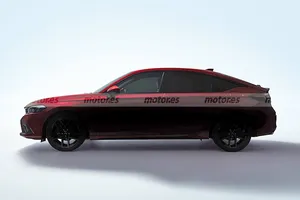 El nuevo Honda Civic 2022 con carrocería hatchback al descubierto en este teaser