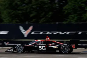 Will Power encabeza la intensísima sesión de libres de Detroit, con Palou 15º