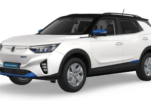 El SsangYong Korando e-Motion, un nuevo SUV eléctrico, ya está siendo fabricado