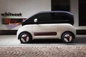 El Baojun Kiwi EV es un futurista prototipo de salón eléctrico llevado a la calle