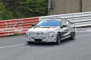 El BMW Serie 8 Coupé 2022 Facelift, cazado de pruebas en Nürburgring