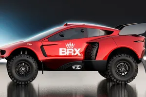 Prodrive prepara su BRX Hunter T1+ en la Universidad de Cranfield