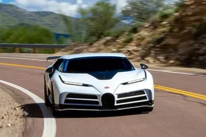El prototipo del Bugatti Centodieci traslada sus pruebas a Estados Unidos