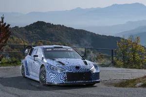 Hyundai completa un simulacro de rally en Italia con el Hyundai i20 N Rally1