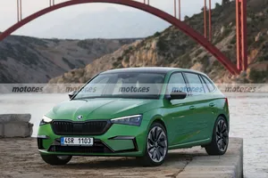 Adelanto del Skoda Scala Facelift 2023, el compacto se revitaliza