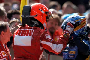Alonso recuerda sus tres grandes duelos: Schumacher, Hamilton y Vettel