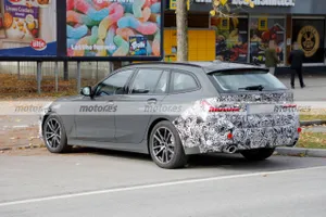 Cazado el BMW Serie 3 Touring Facelift 2023, nuevas fotos espía del familiar