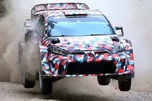 Elfyn Evans arranca un nuevo test del Toyota GR Yaris Rally1 en España