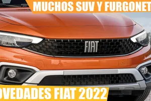 Las novedades de FIAT para 2022: SUV y furgonetas por doquier