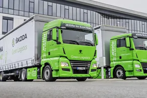 Skoda pone a prueba camiones 100% eléctricos en su centro de producción principal