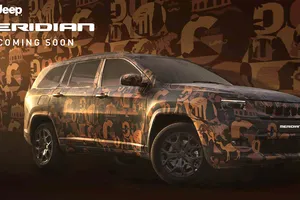 Jeep Meridian 2022, el SUV de siete plazas para India, adelantado en vídeo