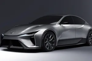 Lexus Electrified Sedan Concept, la antesala de un nuevo sedán 100% eléctrico