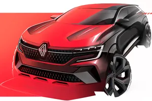 Los bocetos más reveladores del nuevo Renault Austral descubren el diseño exterior