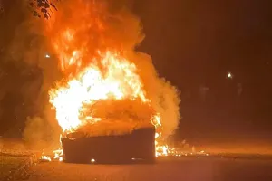 Un segundo Tesla Model S, incenciado tras un accidente