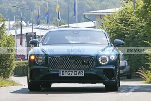 El Bentley Continental GT Hybrid es avistado en pruebas cerca de Nürburgring