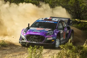 Loubet no fija objetivos en su brillante debut con el Ford Puma Rally1