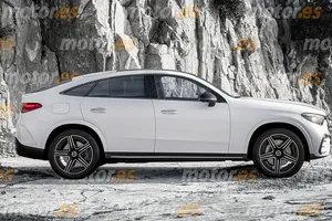 El nuevo Mercedes GLC Coupé 2023 revelado en esta recreación