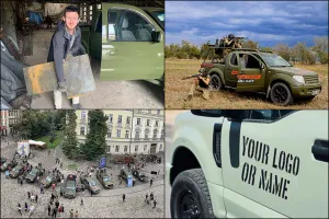 Car4Ukraine, el grupo de voluntarios que convierte coches donados en máquinas de guerra
