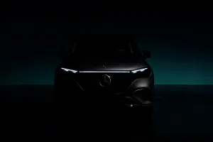 Último adelanto oficial del nuevo Mercedes EQE SUV previo a su debut mundial