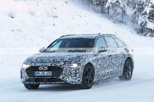 El nuevo Audi A4 Avant PHEV se enfrenta a sus segundas pruebas de invierno