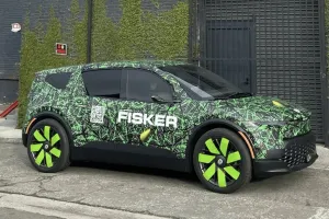 El Fisker PEAR se deja ver en pruebas, un crossover eléctrico que asaltará Europa en 2025