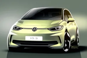 El Volkswagen ID.3 Facelift se presenta en unos bocetos con interesantes novedades